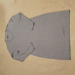 J JILL GREY SWEATER DRESS. SMALL